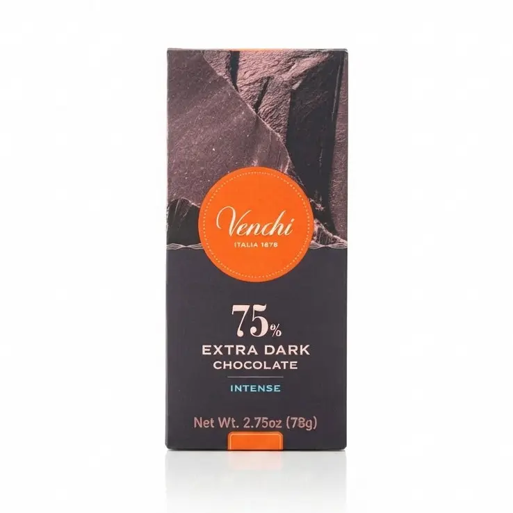 Venchi Mörk Choklad 75% 78g