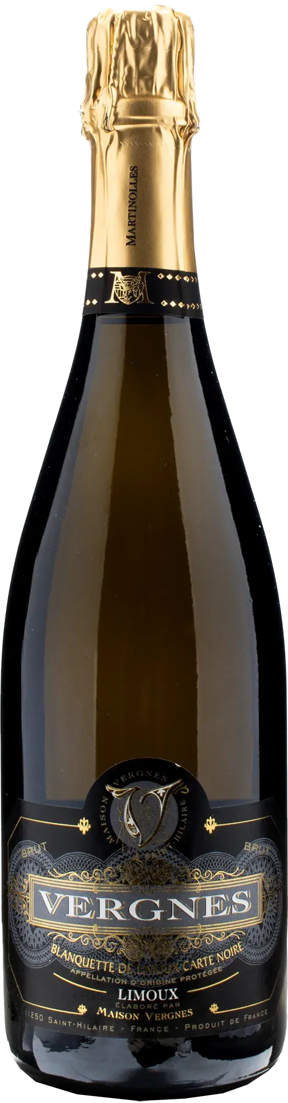 Vergnes Blanquette de Limoux Carte Noir Brut