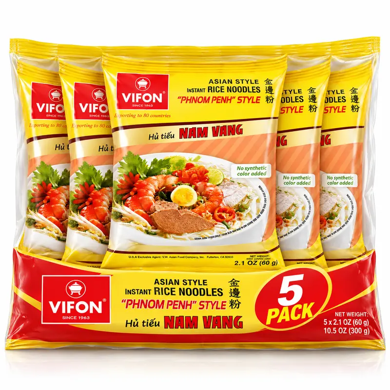Vifon Hu Tieu Nam Vang Risnudlar 5 packs 5x60g