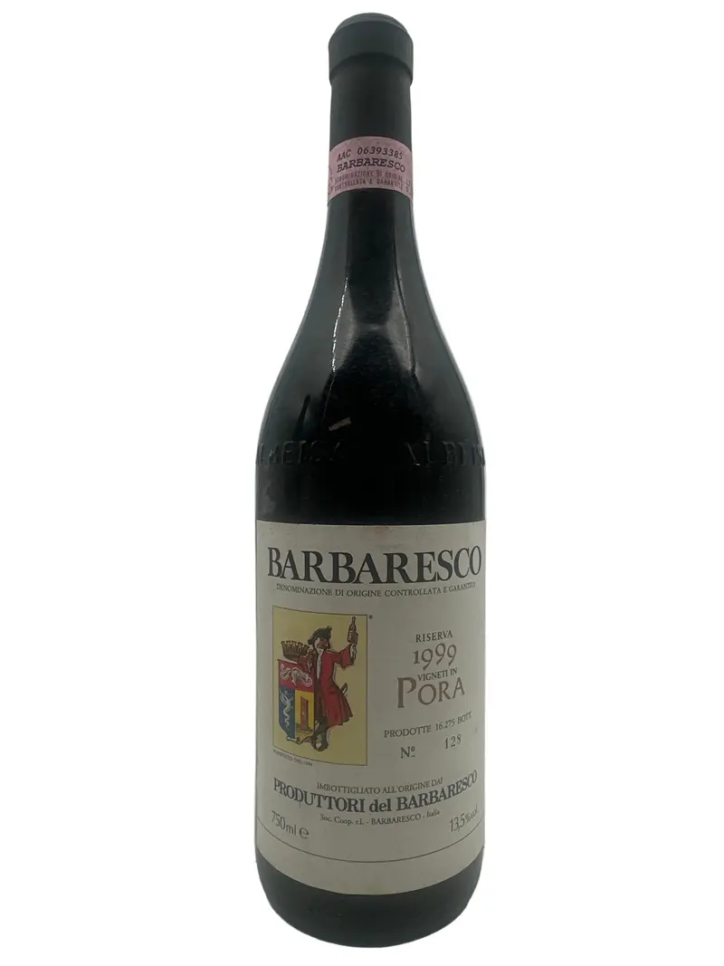 Vigneti in Pora Barbaresco Riserva 1999