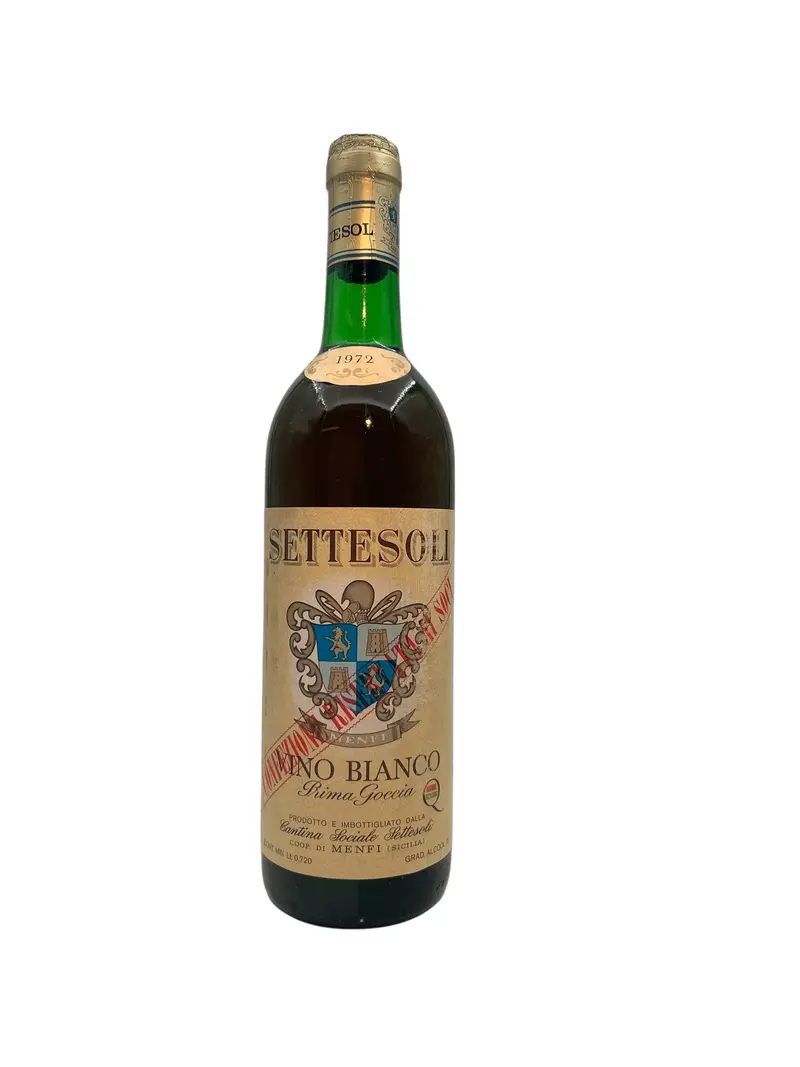 Vino Bianco Settesoli 1972