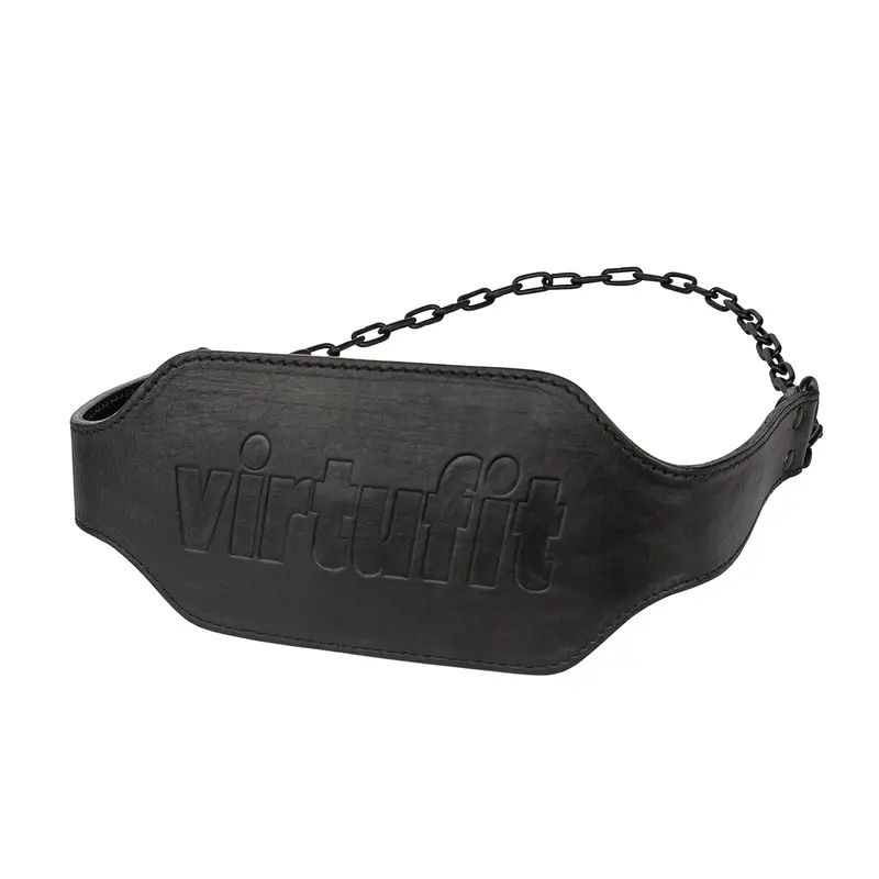 Virtufit Dip Belt Pro Leather, black