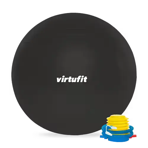 Virtufit Gym Ball + Pump, 85 cm
