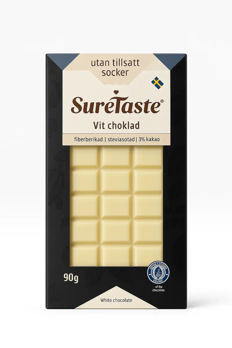 Vit Choklad Sockerfria
