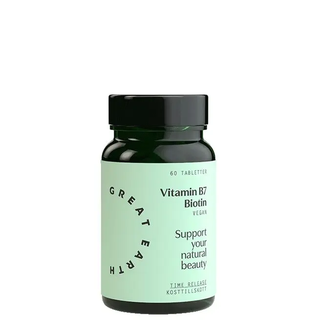 Vitamin B7/Biotin 60 tabletter
