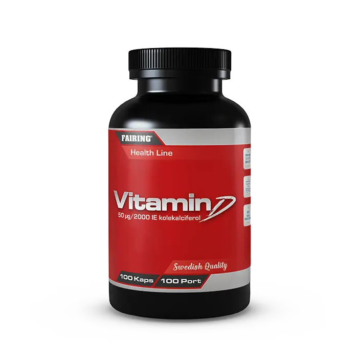 Vitamin D 100 kapslar