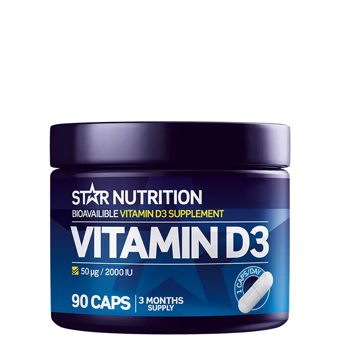 Vitamin D3 90 kapslar