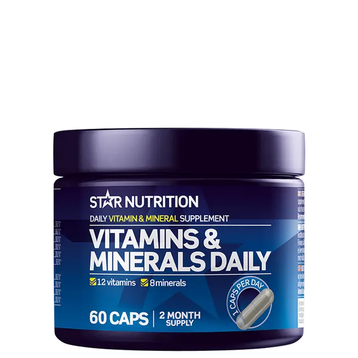 Vitamins & Minerals Daily 60 kapslar