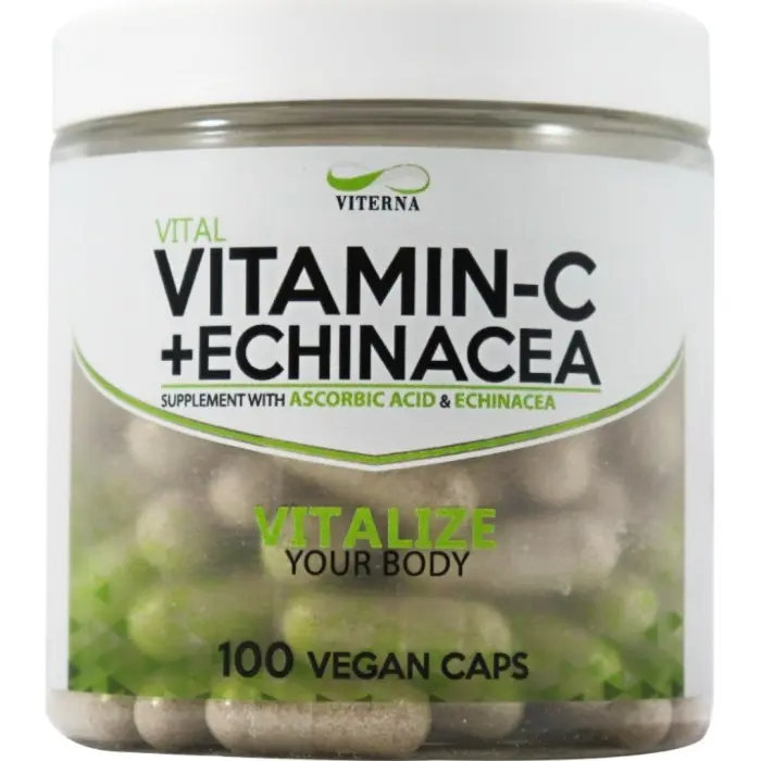 Viterna Vitamin C + Echinacea 100 Kapslar