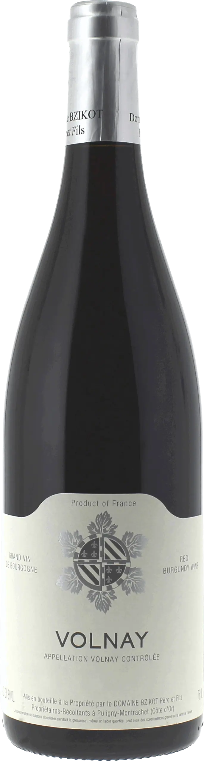 Volnay Domaine Bzikot Sylvain, 2022