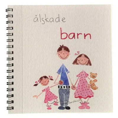 Vykortsalbum Älskade barn