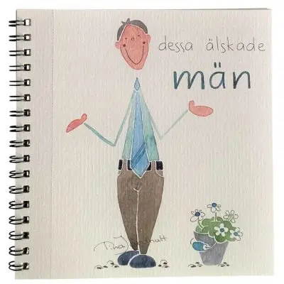 Vykortsalbum Dessa Älskade män