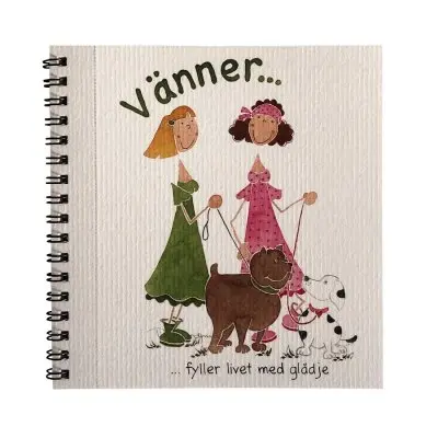 Vykortsalbum Vänner