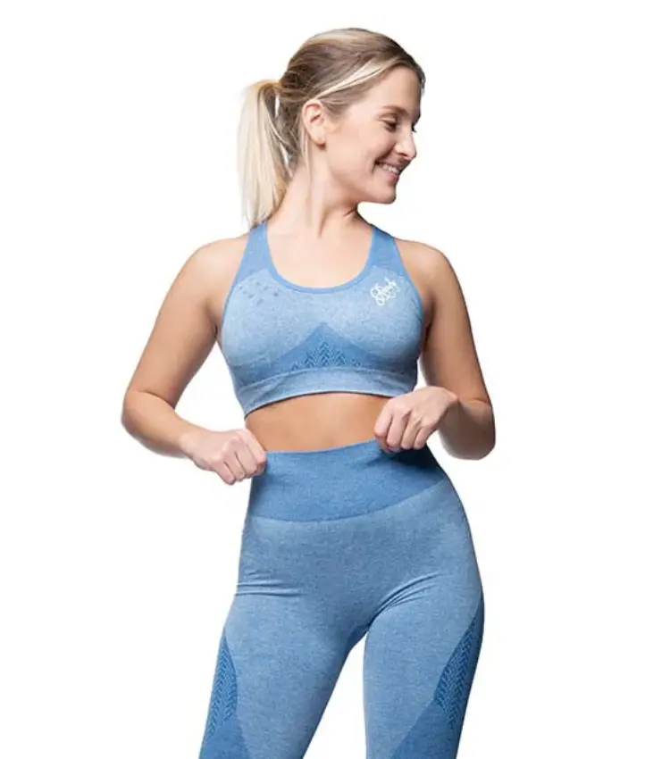 Wabisabi Seamless Bra Ocean Blue
