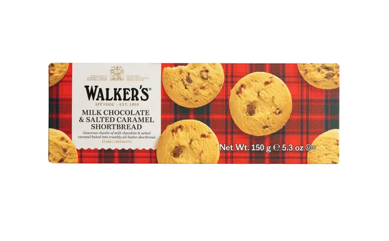 Walkers Salted Caramel & Chocolate Biscuits 150g