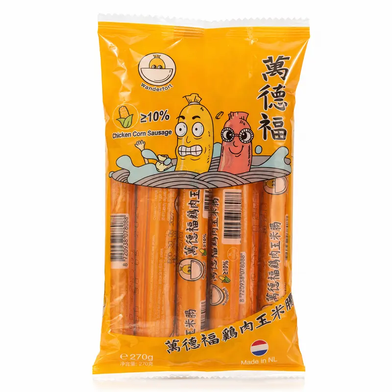 Wanderfort Kycklingkorv med Majs 270g
