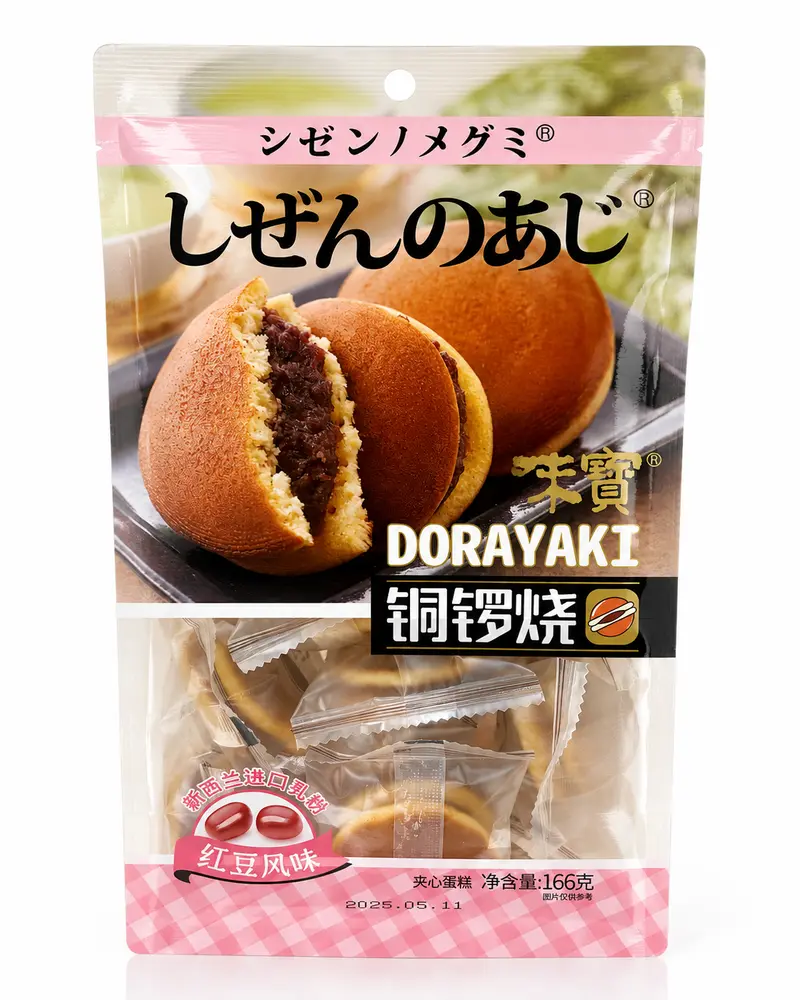WB Dorayaki med Rödbönsfyllning 166g