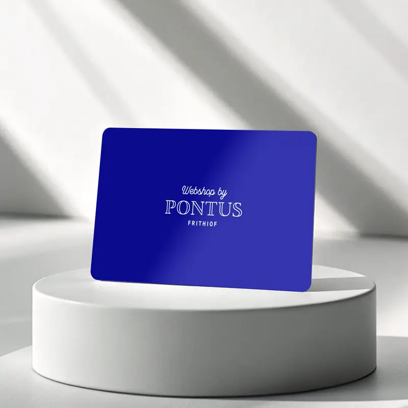 Webshop presentkort