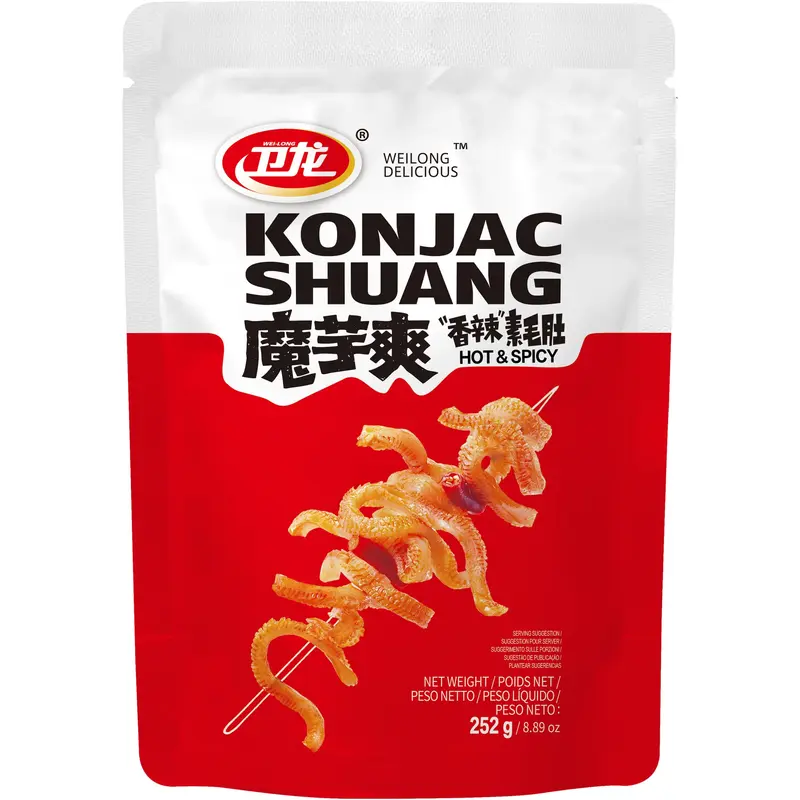 Wei Long Konjacstrimlor Stark Kryddsmak 252g