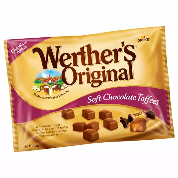 Werther´s Soft Chocolate Toffee 1kg
