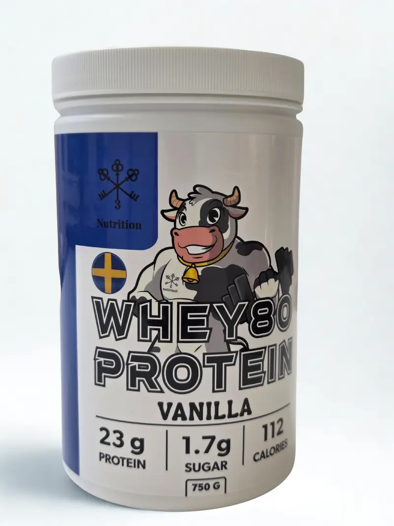 Whey 80 Protein Vanilj – 750 g