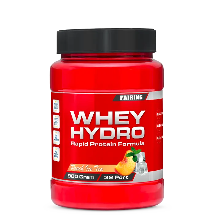 Whey Hydro Vassleprotein 900 g Peach Ice Tea