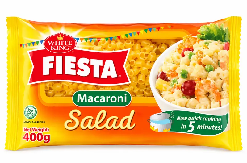 White King Fiesta Macaroni Salad 400 g