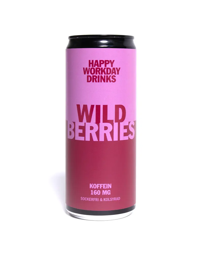 Wild Berries - koffein 24 burkar
