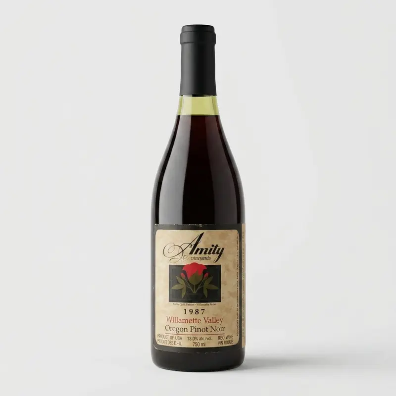 Willamette Valley Amity Vineyards 1987