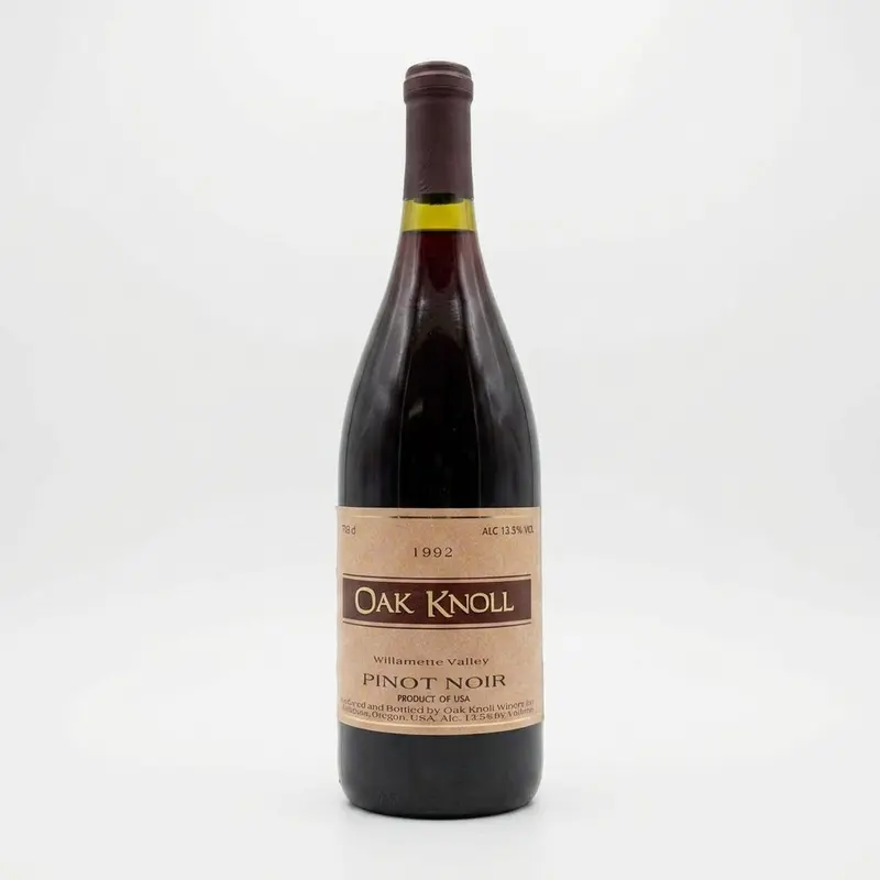 Willamette Valley Oak Knoll Winery 1992