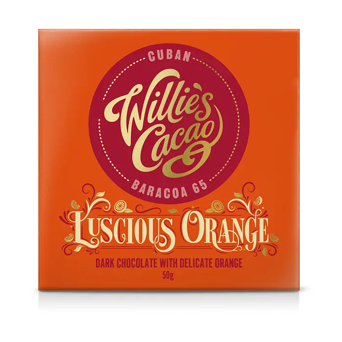 Willie’s Cacao Luscious Orange 65% 50g