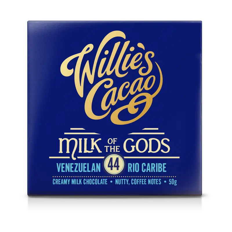 Willie’s Cacao Milk Of The Gods 44% 50g
