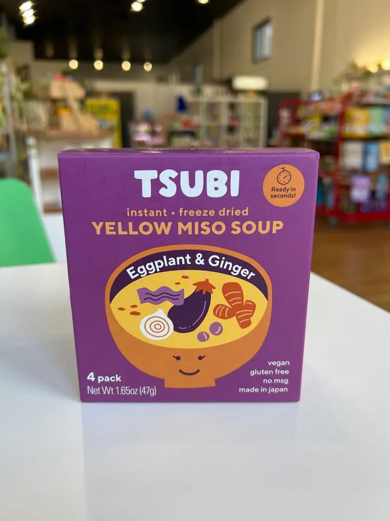 Yellow Miso Soup Eggplant & Ginger (4 Pack)
