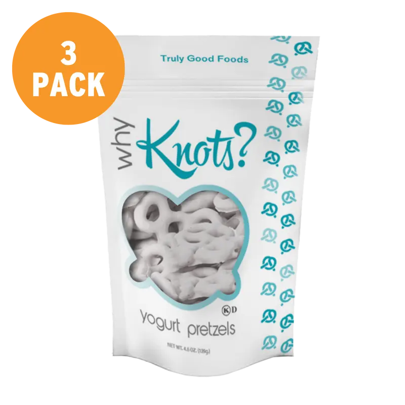 Yogurt Pretzels – 3 pack, 4.5oz SUR bags