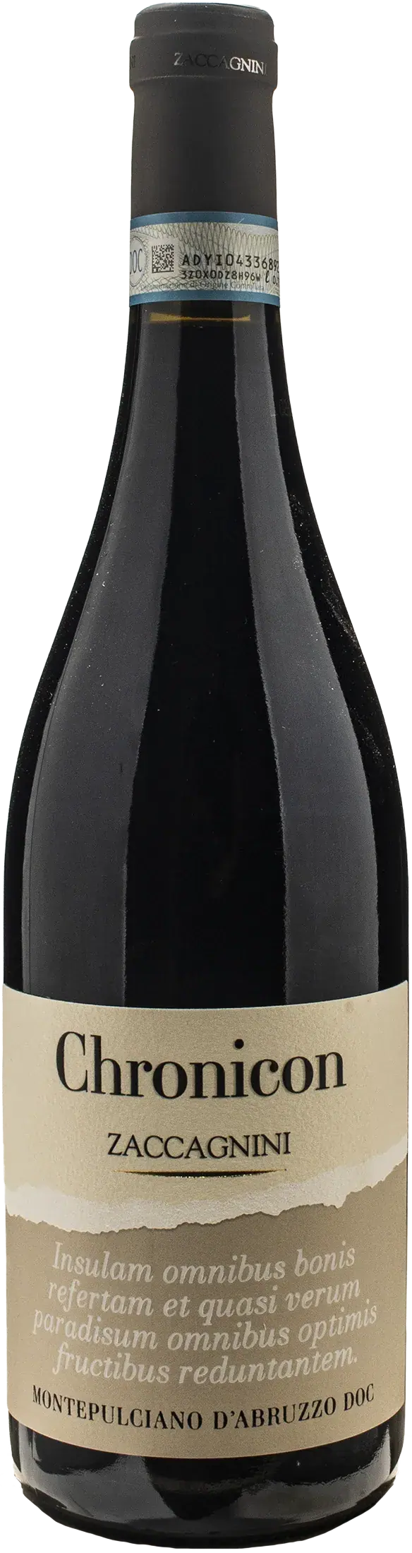 Zaccagnini Montepulciano d'Abruzzo Chronicon 2023