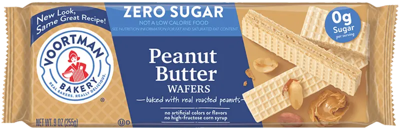 Zero Sugar Peanut Butter Wafers