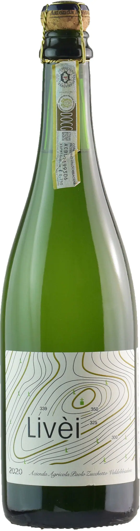 Zucchetto Paolo Valdobbiadene Prosecco Frizzante Livei 2020