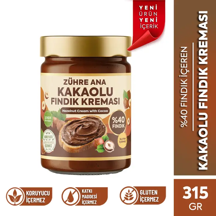 Zühre Ana kakaohasselnötskräm (315 g)